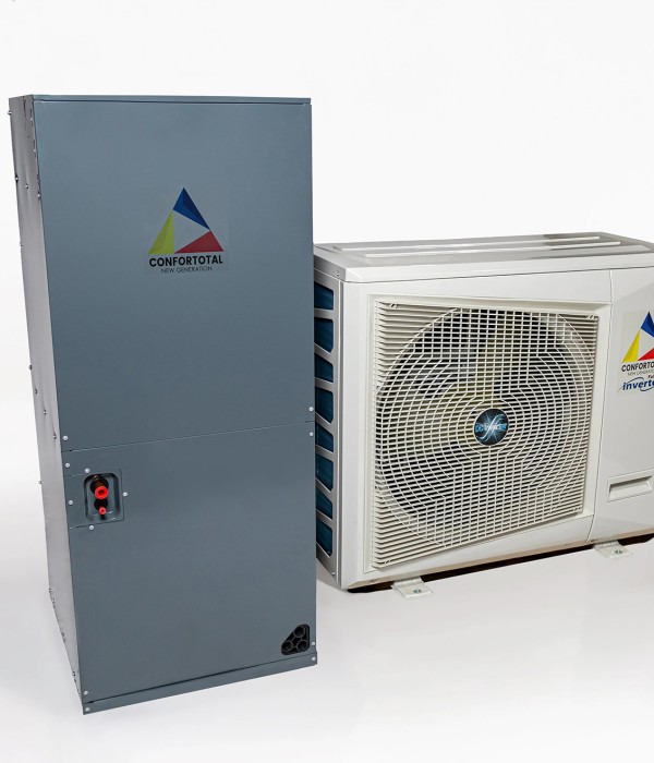 4 Ton 220v 48,000 BTU 16 SEER Ultra Efficient Ducted Heat Pump Air Handler System 