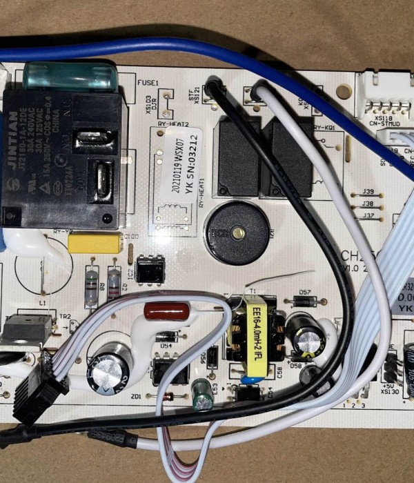 1 Ton 110v Indoor Main PCB Assembly Standard - Model (Fr)